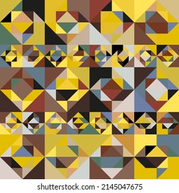 Fondo abstracto y transparente de las formas geométricas Patrón haótico. Mosaico geométrico de triángulos, plantilla abstracta de polígono vectorial, ilustración de estilo deportivo extremo, textura para tela textil