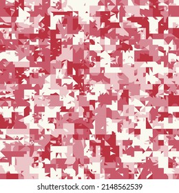 Seamless Abstract Background of Geometric Shapes Haotic Pattern. Geometric Mosaic of Triangles, Vector Polygon Abstract Template, Extreme Sport Style Illustration, Texture for Textile Fabric