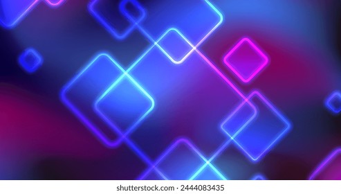 Background with geometric shapes lights vector design in eps 10
