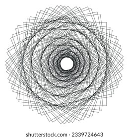 Hintergrund mit geometrischen Formen. Lineare Abstraktion.
