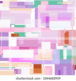 Background from geometric shapes for logo