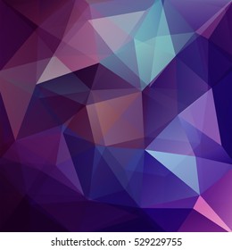 Background of geometric shapes. Purple mosaic pattern. Vector EPS 10.  Vector illustration