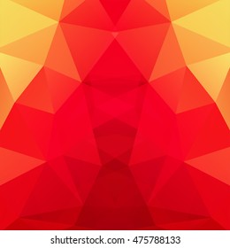 Background of geometric shapes. Red mosaic pattern. Vector EPS 10. Vector illustration