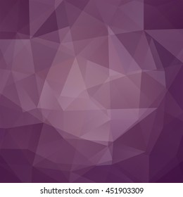 Background of geometric shapes.  Vector EPS 10. Vector illustration. Purple colors. 