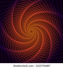 Background Geometric Spiral is a modern shape that is commonly used to connect to create new shapes. It can be used for many applications, including wallpaper, various fabric patterns