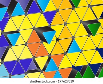background of geometric triangles eps 10