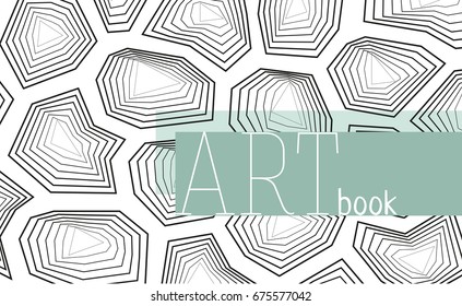 Background geometric vector abstract, white with fine line graphics for presentations, covers, banners.