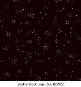 Background with geometry, fashion pattern