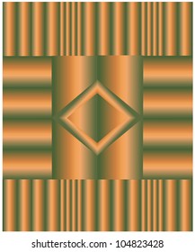Background geometry in two colors