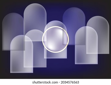 background glass morphism wallpaper design