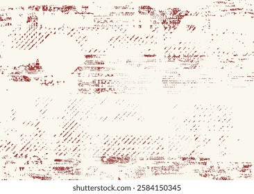 Background with glitch distorted grunge textures . grunge background texture with halftone dots, glitched shapes, textures and lines .Screen print vector background with grunge textured surface.