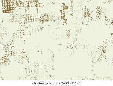 Background with glitch distorted grunge textures . grunge background texture with halftone dots, glitched shapes, textures and lines .Screen print vector background with grunge textured surface.
