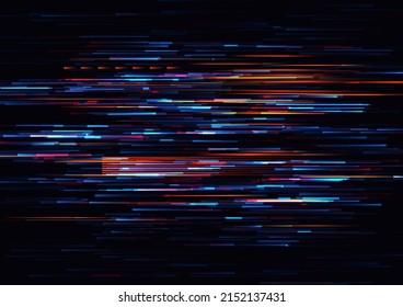 Background glitch vector frame. Symbol of cyberpunk, hacker attack.  Modern design, technological error. Texture and effect for your design.