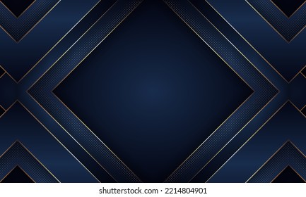 Background with glitter and golden lines glowing dots golden combinations. - Vector.