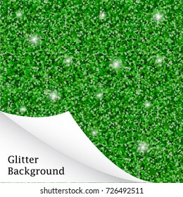 Background from glitter. Texture of sequins for design and decoration. Vector illustration