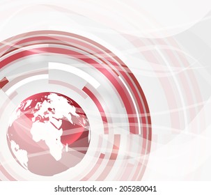 Background with globe, internet concept of global business/design with place for your content, print or PC desktop 