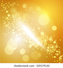  background Gold bokeh