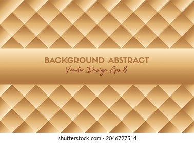 background with gold color and unique three dimensional motivation
