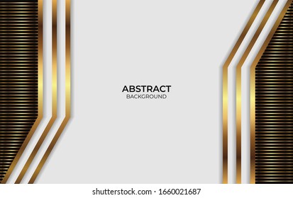 Diseño Gold de fondo estilo de lujo