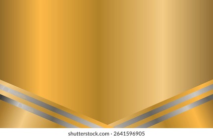 background - gold gradation with a simple elegant, aesthetic, cool impression. suitable for banner design, decoration, pamphlet, graphic design. Eps 10