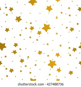 background with gold stars