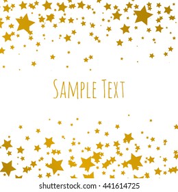 background with gold stars