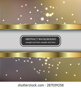 background with gold strips