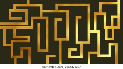 Background Gold style Cool Line