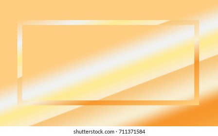 Background with gold texture and frame.