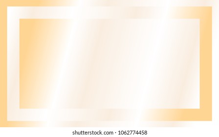 Background with gold texture and frame. Template for design