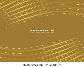 Background with golden geometric pattern. Luxury golden wave background. 3d Gold Texture. perfect for, banners, web, covers, wallpapers, magazines, banners, etc.