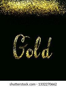 background golden sand vector illustration