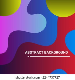 Background gradation shape with ornate aesthetic vector for poster and banner or advertising backdrop decoration