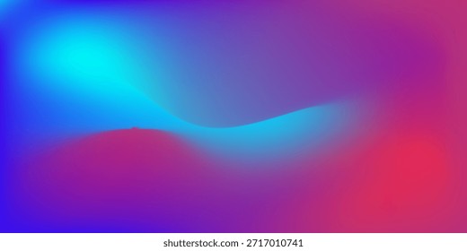 Hintergrund Farbverlauf Aqua, blau und rot kühl


