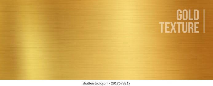 Background gradient brass with texture gold color for foil metal plate. Golden holographic surface with shiny polished luxury for gradation design solid. Frame satin brass with gold texture.