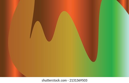 background with gradient color combination of orange, yellow and green