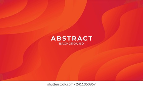 Background gradient color orange red. design with liquid shape and line. Abstract gradient