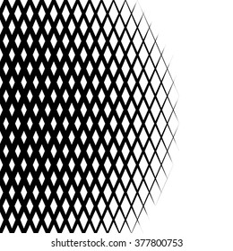 Background with gradient of diamond shaped grid