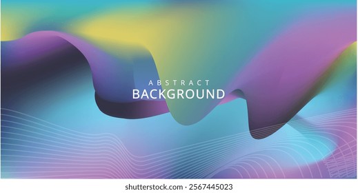 Background gradient fullcolor for banner brocure