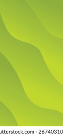Fondo Gradiente de franja verde diagonal. Ondas lineales. Textura del contorno
