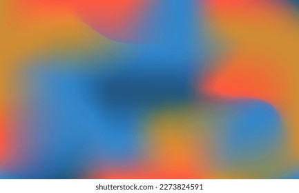 background gradient orange blue style effect