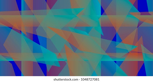 background of gradient polygons