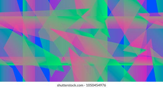 background of gradient polygons