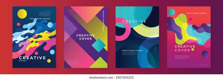 background gradient, rainbow color palette, smooth gradients, high resolution, high definition