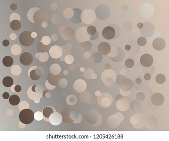 Background gradient silver circles