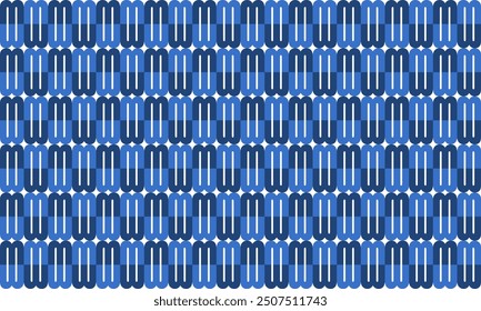 background with gradient strip cross to check board pattern, repeated replete image design as fabrics printed design patter retro grid