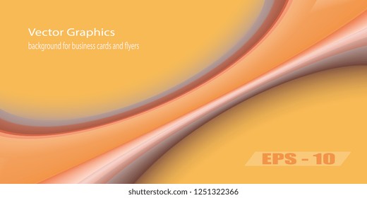Background from gradient stripes for business cards and flyers