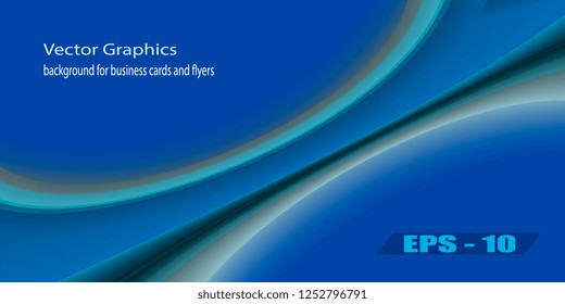 Background from gradient stripes for business cards and flyers