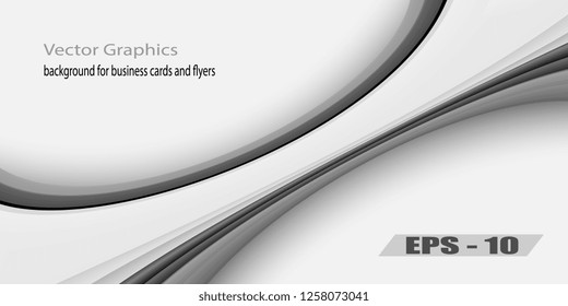 Background from gradient stripes for business cards and flyers
