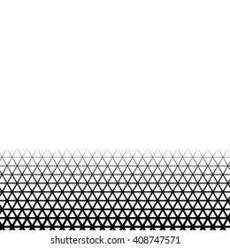 Background with gradient of triangle shaped grid